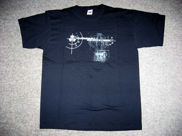 NUCLEAR SENFHAUSER Panzerdivision Pitti T-Shirt - Color: black